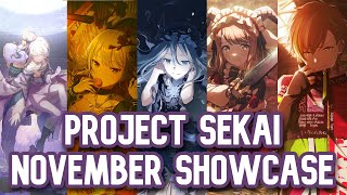 NOVEMBER EVENT SHOWCASE  PROJECT SEKAI GLOBAL [upl. by Le]