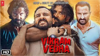 Vikram Vedha Full HD Hindi Movie Review  Hrithik Roshan  Sais Ali Khan  Radhika Apte  Pushkar [upl. by Tonjes]