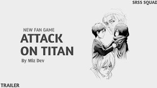 New AOT Mobile Fan Game Trailer  Game amp Video By gohanblack1841  attackontitan 進撃の巨人 [upl. by Cecilio592]