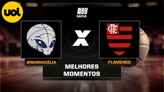 NBB CAIXA MELHORES MOMENTOS BRASÍLIA 74 X 86 FLAMENGO [upl. by Massey405]