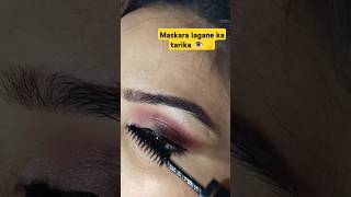 Natural eye look 👁️máskara lagane ka tarika shorts riyasmakeover beautyparlour pinahat💫 [upl. by Noraa]