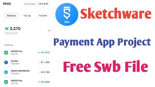 sketchware payment app project free swb file  payment app sketchware free project swb 2024 [upl. by Duggan]