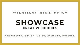 October 2024 Teens Improv Wednesday Showcase [upl. by Tnecillim]