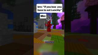 bro got destroyed bedwars minecraft [upl. by Sion]