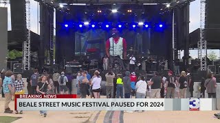 Beale Street Music Festival will not take place in 2024 Memphis In May says [upl. by Airdnat]