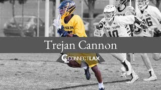 Trejan Cannon Lacrosse Highlights  NC 2018  Mid Def [upl. by Whittemore]