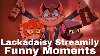 Lackadaisy Streamily Funny Moments [upl. by Vinaya]