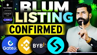 Blum Listing Confrimed on Top Crypto Exchanges Gateio Binance OKX Bitget Bybit  Albarizon [upl. by Hitt]