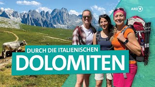 Die italienischen Dolomiten Wandern vom Pragser Wildsee zur Seiser Alm  Wunderschön  ARD Reisen [upl. by Reyna362]