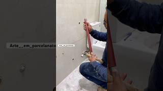 youtubeshorts porcelanato ferramentas dica azulejos tile bancadas [upl. by Wileen131]