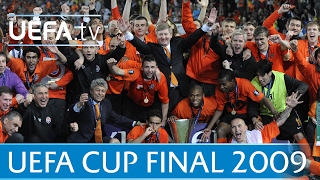 2009 UEFA Cup final highlights  ShakhtarWerder Bremen [upl. by Llertnor]