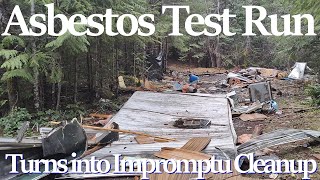 Asbestos Test Run Turns into Impromptu Cleanup [upl. by Inahteb493]