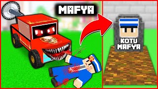 CANAVAR KAMYON KÖTÜ MAFYAYI YEDİ 😱  Minecraft ZENGİN FAKİR HAYATI [upl. by Noskcire]