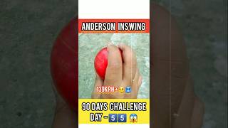 INSWING BOWLING BY ANDERSON 🤯  SWING BALL TIPS 😱 shorts cricket bowling fastbowling inswing [upl. by Schug]