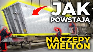 Jak powstają NACZEPY Wielton  Fabryki w Polsce [upl. by Wampler]