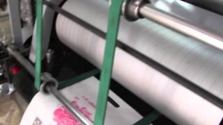 NTEX Non Woven Bag Printing Machine [upl. by Ahsenauj]