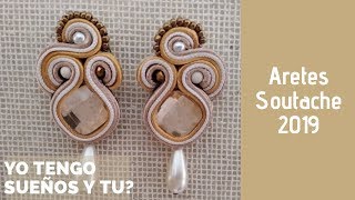 Aretes Soutache paso a paso [upl. by Ardnuasal]