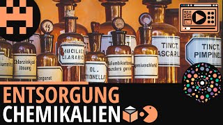 Entsorgungshinweise Chemikalien │Chemie Lernvideo Learning Level Up [upl. by Toddy]