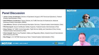 2021 NOTAM Modernization Summit Session 3 [upl. by Conlan]