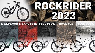 NOVITA ROCKRIDER 2023  TUTTE le nuove MTB ed Ebike [upl. by Ahsenyl]