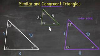 26–SAT Math Similar and Congruent Triangles [upl. by Veda]