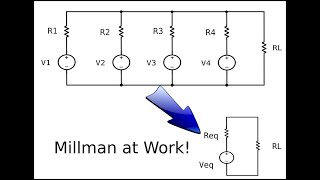 Millmans Theorem Derivation [upl. by Nanine482]