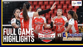 CHERY TIGGO vs CAPITAL1  FULL GAME HIGHLIGHTS  202425 PVL ALLFILIPINO CONFERENCE  Nov 12 2024 [upl. by Ahseiyn]