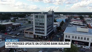 City provides update on Citizens Bank Building process [upl. by Ynotna]