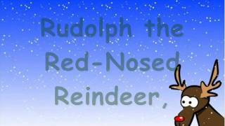 Rudolph the Red Nosed Reindeer with Lyrics [upl. by Aes651]