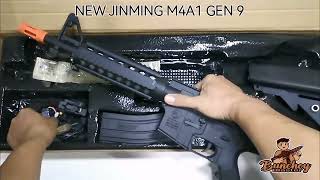 NEW 2024 JINMING M4A1 GEN9 GELBLASTER [upl. by Odravde]