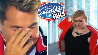 Die GRÖßTEN DSDS FAILS und PEINLICHE Auftritte 20022020 😂 [upl. by Asihtal163]