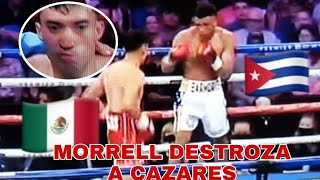 Resumen de la pelea David Morrell vs Mario Cázares [upl. by Oag]