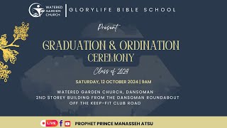 Ordination And Graduation Service  12th October 2024 [upl. by Anialam]