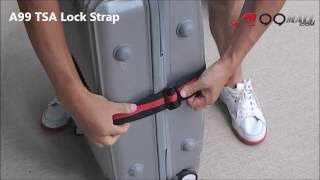 How to Properly use A99s TSA Lock Strap [upl. by Adnac]