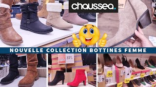 📣 CHAUSSEA 💯 7 Novembre 2024 Bottines FEMME 50 😱 chaussea promo arrivage soldes [upl. by Llennahs]