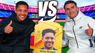 VITOR ROQUE ME RETA CON EL FC BARCELONA [upl. by Nagorb490]