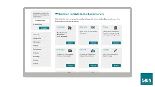 Das SWNKundenportal Registrierung und Anmeldung [upl. by Gordy]