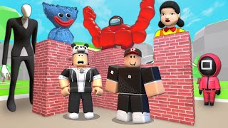 Canavar Saldırılarına Karşı Kale Yap   Roblox [upl. by Sucy]