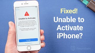 Top 5 Ways to Fix Unable to Activate iPhone [upl. by Oelak33]