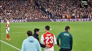 Mikel Merino Arsenal Debut vs PSG  Arsenal vs PSG  UEFA Champions League [upl. by Dev417]