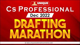 CS PROFESSIONAL DRAFTING MARATHON  DRAFTS SESSION [upl. by Nylhtiak]