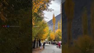 Autumn Roads amp School Moments  Valley Life in Gilgit Baltistan [upl. by Bay708]