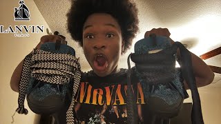 Unboxing The Craziest Pair Of Lanvin Curb Sneakers [upl. by Ciprian50]