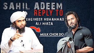 Sahil Adeem Reply to EngineerMuhammadAliMirzaClips [upl. by Signe196]