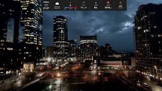 Calgary Downtown Timelapse  Thu May 02 2024 [upl. by Suilenrac453]