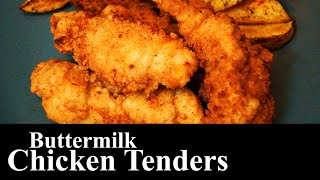 Homemade Buttermilk Chicken Tenders  Easy Recipe  Southern Cooking  The Southern Mountain Kitchen [upl. by Thoer246]