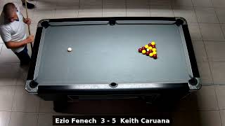 Ezio Fenech vs Keith Caruana  MENSUP52324  Last sixteen [upl. by Adas]