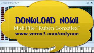 Mandinga  Ruben Gonzalez  Midi File OnlyOne [upl. by Nalced372]