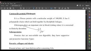 L8 Fibrinogen amp Keratin [upl. by Lederer]