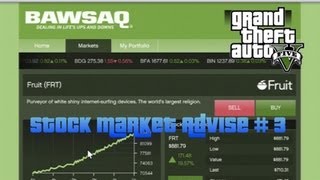 GTA 5  Stock Market TipAdvise  3 When to buy Fruit FRT Stock BAWSAQ [upl. by Attolrahc]